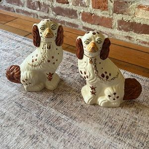 Staffordshire dog figurines